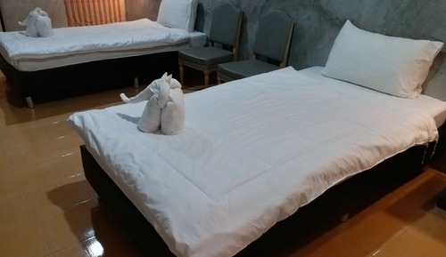 Chambre avec lits jumeaux