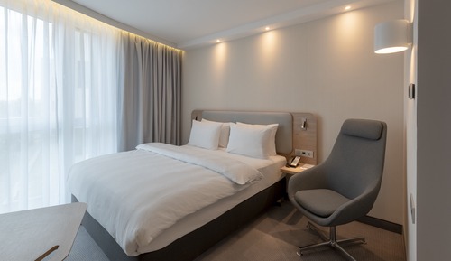 Chambre Standard, 1 grand lit, accessible aux personnes à mobilité réduite