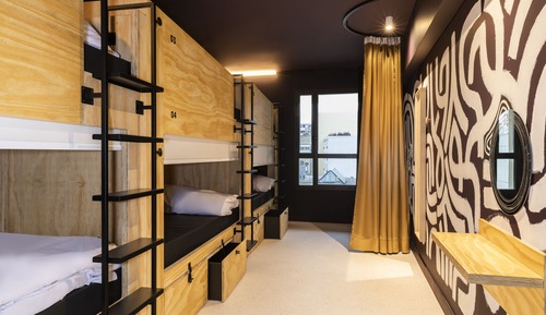 Chambre privée pour 6 femmes avec salle de bains partagée (équipée+)