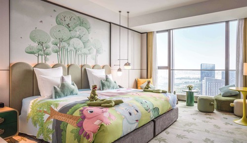 Chambre Deluxe, 1 très grand lit (Premium Family, High Floor)