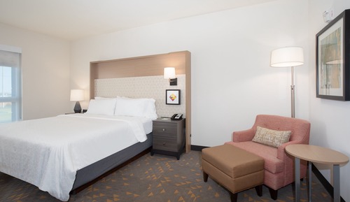 Chambre Standard, 1 très grand lit, accessible aux personnes à mobilité réduite (Communications)