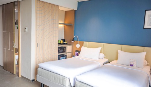 Chambre Deluxe, 2 lits une place