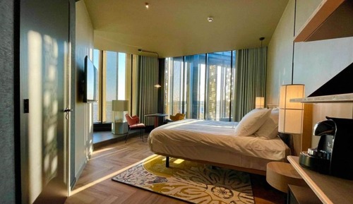 Chambre Deluxe, 1 très grand lit, non-fumeurs