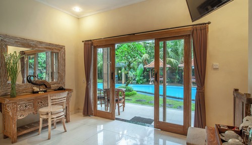 Chambre Deluxe, 1 chambre, vue piscine