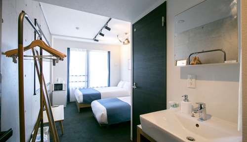 Chambre avec lits jumeaux