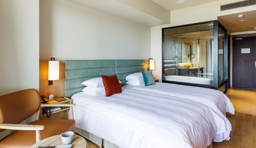 Chambre Confort, non-fumeurs, vue établissement