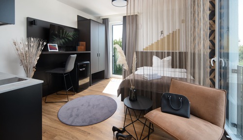 Chambre Affaires, non-fumeurs, coin cuisine