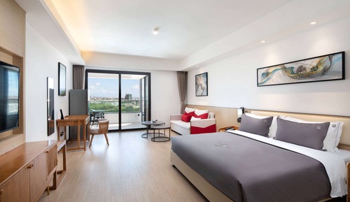 Chambre Deluxe, 1 très grand lit, non-fumeurs