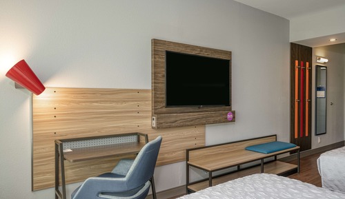 Chambre, 2 grands lits, accessible aux personnes à mobilité réduite (Hearing)