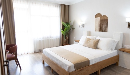 Chambre Double Standard, balcon, vue piscine