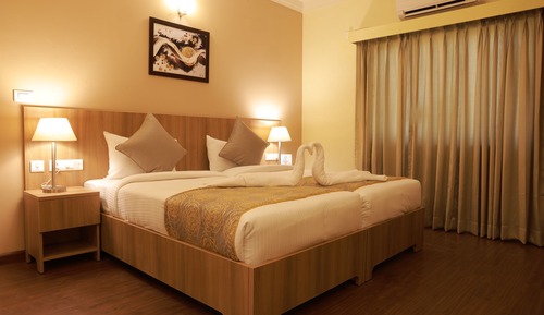 Chambre Deluxe Double ou avec lits jumeaux, 2 chambres, vue montagne