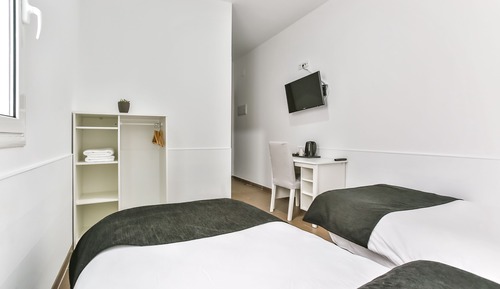 Chambre avec lits jumeaux