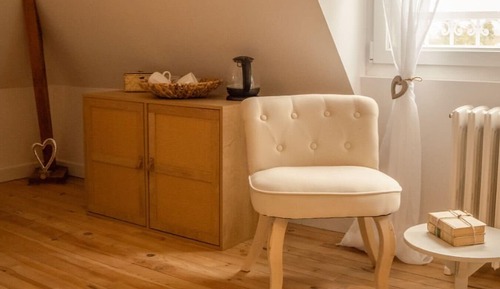 Chambre Double Romantique, salle de bains attenante