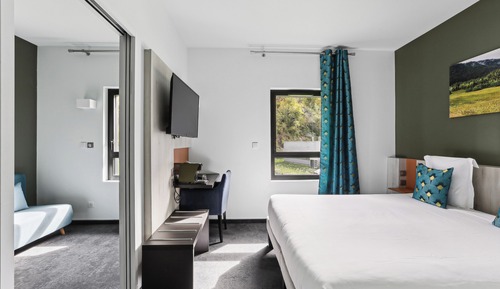 Chambre avec lits jumeaux