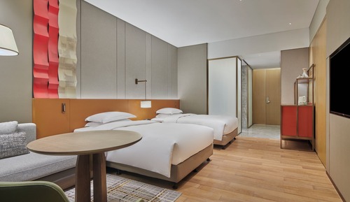 Chambre Deluxe, 2 lits une place