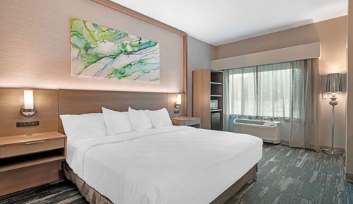 Chambre Standard, 1 très grand lit, accessible aux personnes à mobilité réduite, non-fumeurs