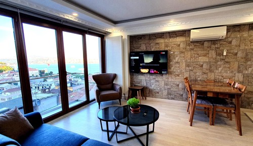 Appartement, 1 chambre, cuisine, vue mer