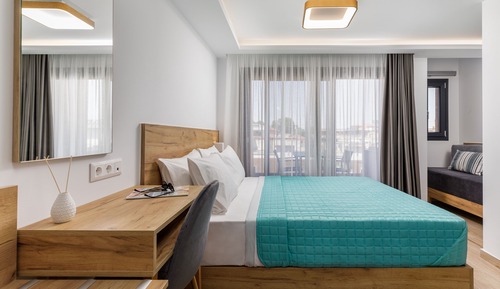 Chambre, vue mer