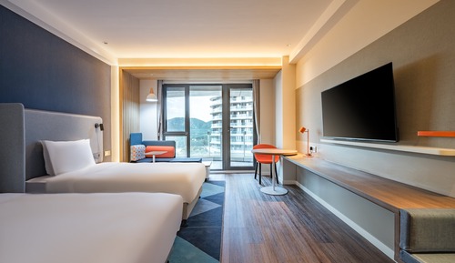 Chambre Standard, 2 lits une place, vue mer (Extra Floor Space)