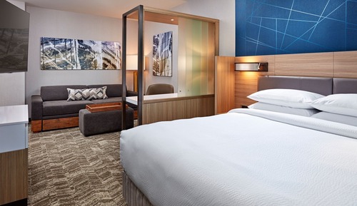 Suite, 1 très grand lit (Mobility Accessible, Roll-In Shower)