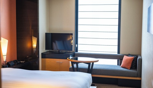 Chambre avec lits jumeaux, fumeurs (Moderate)