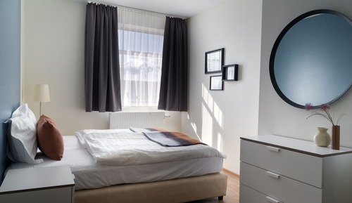 Chambre Double ou avec lits jumeaux, salle de bains privée