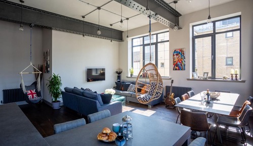 Loft Luxe, salle de bains privée (Manhattan Loft Apartment)