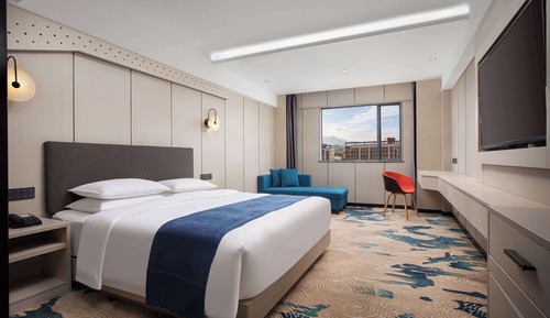 Chambre Deluxe, 1 très grand lit, non-fumeurs