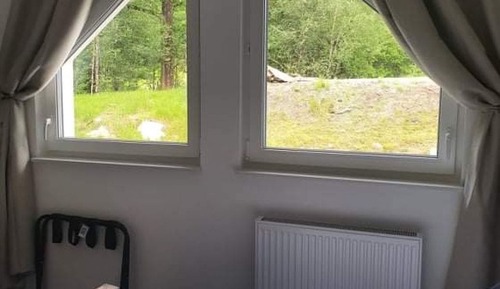 Chambre Double Deluxe, salle de bains attenante, vue jardin