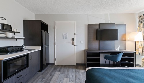Chambre Standard, 1 très grand lit, accessible aux personnes à mobilité réduite, non-fumeurs