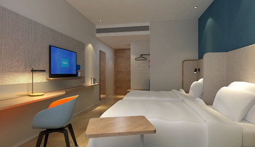 Chambre Standard, 2 lits une place