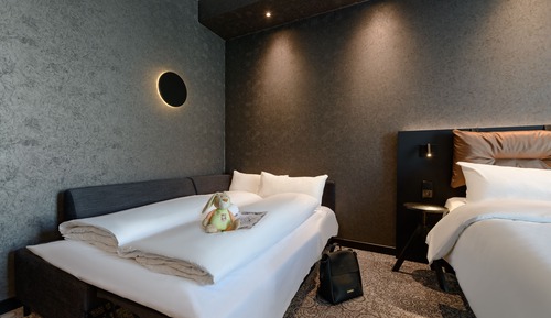 Chambre Familiale, 1 lit double et 1 canapé-lit