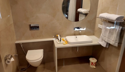 Chambre Exécutive avec lits jumeaux, vue jardin