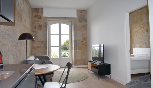 Appartement, 1 grand lit, cuisine, vue mer