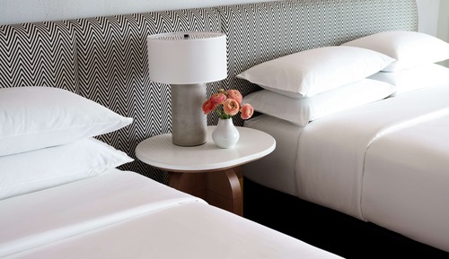Chambre, 2 grands lits