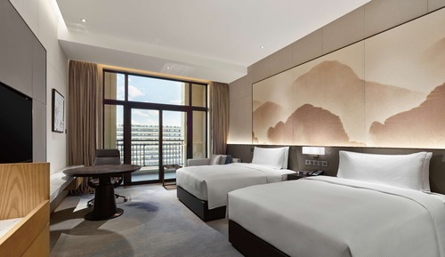 Chambre Deluxe, 2 lits une place