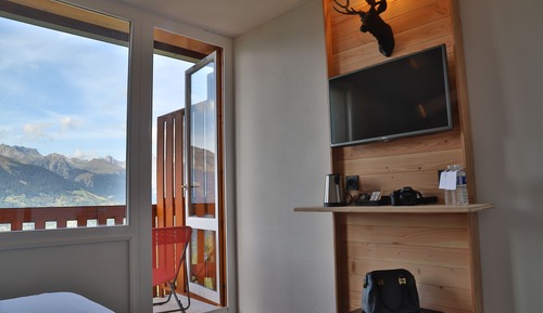 Chambre Triple Supérieure, balcon