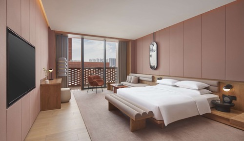 Chambre, 1 très grand lit