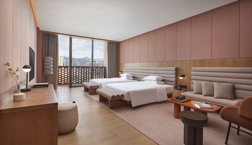 Chambre, 2 grands lits