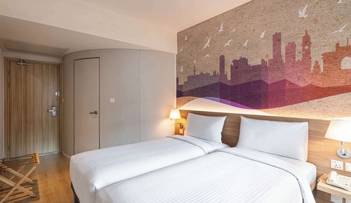 Chambre Standard avec lits jumeaux, 2 lits une place