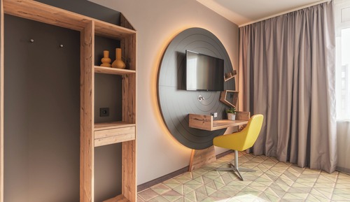 Chambre Premium, 1 grand lit et 1 canapé-lit