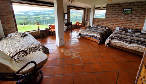 Chambre Familiale, vue montagne