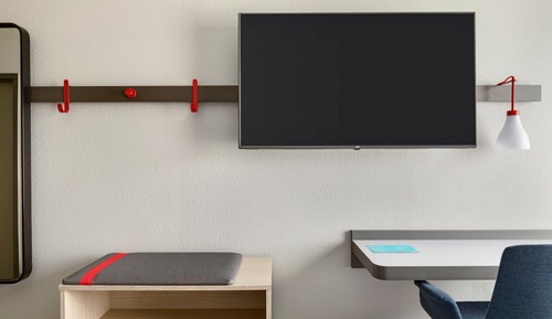 Chambre Standard, 2 grands lits, accessible aux personnes à mobilité réduite (Communications)