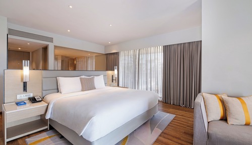 Chambre Exécutive, balcon, vue mer