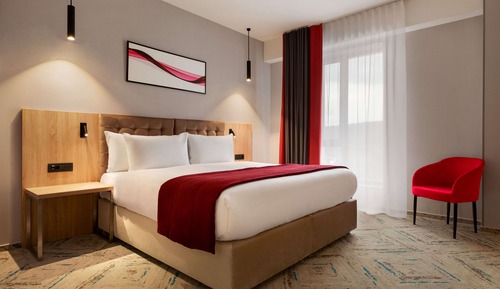 Chambre, 1 grand lit, non-fumeurs
