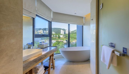 Chambre Premium, 2 lits doubles, vue lac