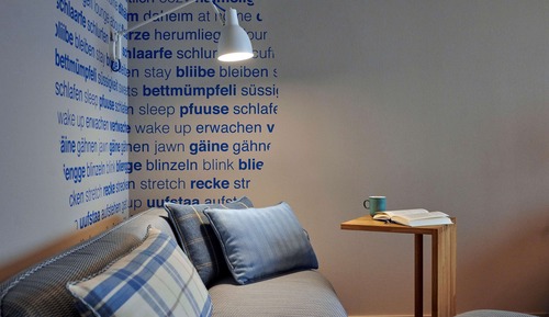 Chambre, 2 lits une place