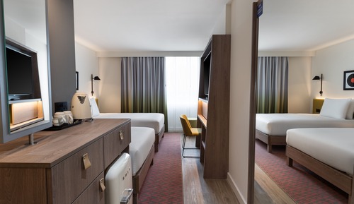 Chambre avec lits jumeaux, 2 lits une place