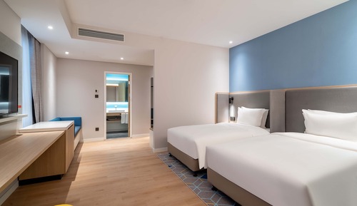 Chambre Standard, 2 lits une place (Atrium View, Extra Floor Space)