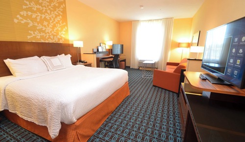 Suite, 1 très grand lit et 1 canapé-lit (Hearing Accessible)